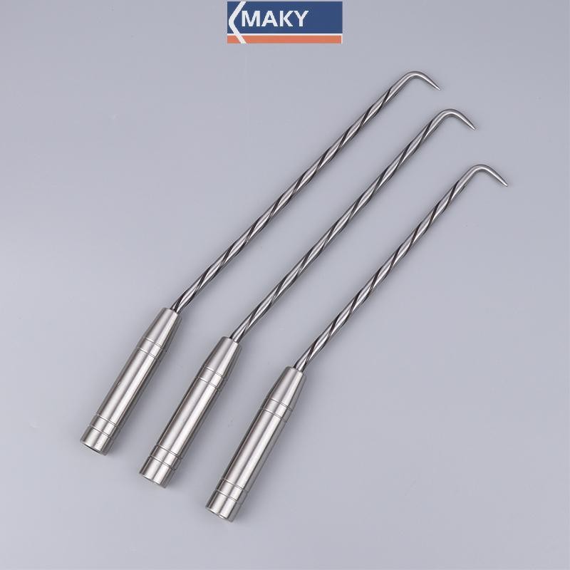 Onetimingcool Thép không gỉ Dây buộc cốt thép Twister Dụng cụ cầm tay có móc xoay - 60-100 Nhân vật VN