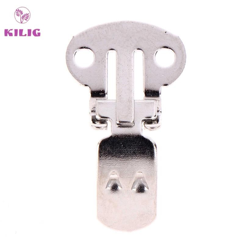 Set 10 Kẹp Inox Hình Bông Hoa Dùng Để Cố Định Giày Tiện Dụng Mới
