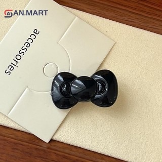 Bigdealssuper Nơ Kẹp Tóc Phụ Kiện Tóc Cô Gái Dễ Thương Trái Tim Bên Kẹp Nổ Tính Khí Trang Sức Siêu