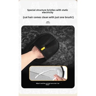 Pet Cat Hair Treatment Găng tay tẩy lông Công cụ tiện dụng tóc dính