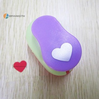 BRYANKEIH Giấy Dễ Thương Shaper Cắt DIY Thẻ Làm Lỗ Hình Trái Tim Đục Lỗ Tiện Lợi Thêu Sò Quà Tặng Handmade COD