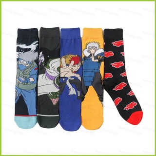 Tất cosplay Naruto cho nam sinh viên từ bông cotton thoáng khí, thiết kế ngộ nghĩnh và vừa vặn