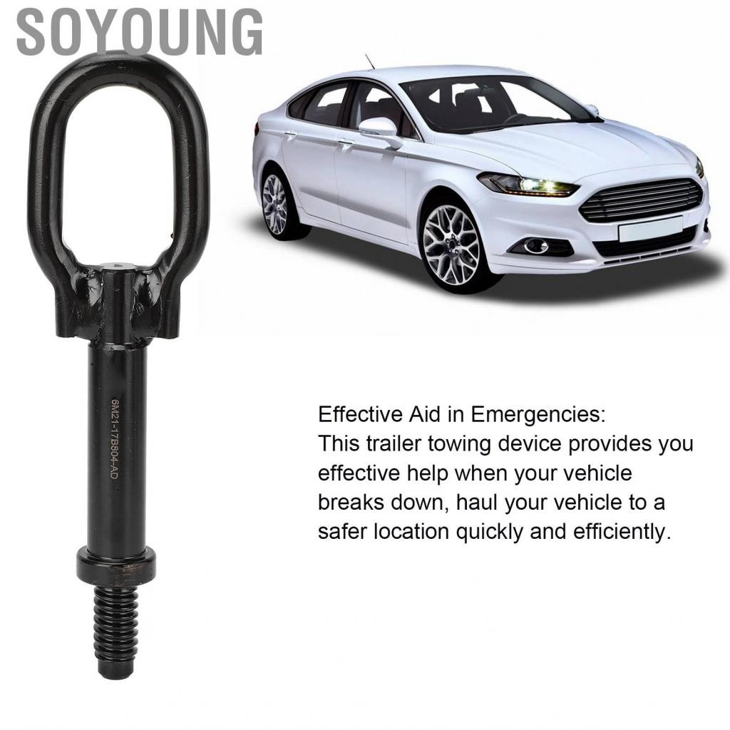 Soyoung ciciglow Móc Kéo Cho Ecosport Focus Energi Mondeo 1768868 6M2117B804AD Kéo Mắt Cản Trước Xe Hỗ Trợ Hiệu Quả Trong Trường Hợp Khẩn Cấp