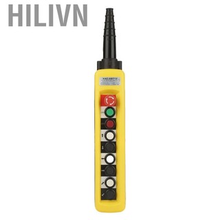 hilivn Cần cẩu Xích Palăng Nút ấn Công tắc nâng Mặt dây chuyền Bộ điều khiển Dừng khẩn cấp Dịch vụ tuyệt vời cho SỬ DỤNG Công nghiệp