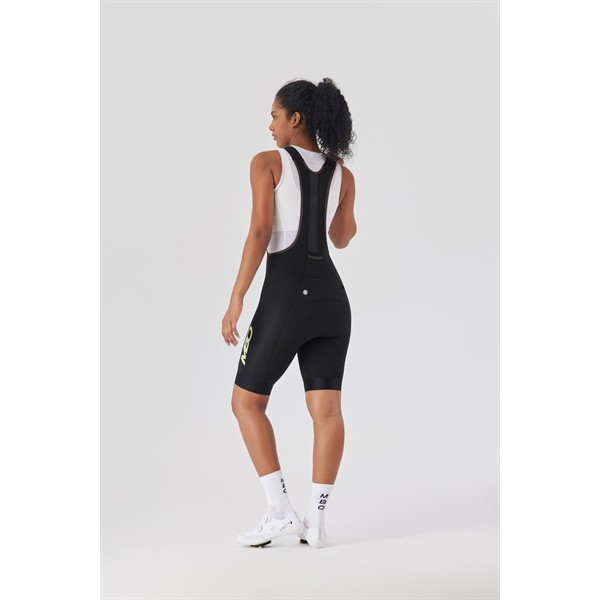T311 - Quần Đạp Xe MBO Nữ Bib Shorts Purple and Yellow