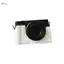 apill Gugxiom Camera Case cho ZV1 ZV 1 Phụ kiện Túi lưu trữ bằng da PU kỹ thuật số có dây đeo vai có thể tháo rời Cam Tích hợp lỗ ren 1/4 (Trắng)