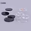 KUZHEN 3 Lớp Tròn Acrylic Trang Sức Trưng Bày Đứng Nelace Bông Tai Vòng Hiển Thị Ra HOT
