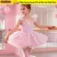 WOODNEST Trẻ Em Đầm Ballet, Puffy Sequin Ballet Tutu, Đầm Dự Tiệc Thời Trang Đầm Công Chúa Hiện Đại Trẻ Em