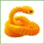 Mô hình rắn khớp nối Fidget Động vật rắn khớp nối Đồ chơi Máy tính để bàn Khớp linh hoạt Rắn Đồ chơi giác quan cho wipqsvn
