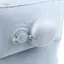 PNPIA- Gối tựa chân bơm hơi PVC Chuyến bay ngủ tựa chân Gối 3 lớp Chiều cao có thể điều chỉnh Xe buýt Du lịch Chân gối