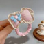 Mùa Xuân Phối Ren Cotton Nơ Tóc Dễ Thương Cho Bé Dây Buộc Tóc Bé Gái Không Làm Tổn Thương Tóc Bóng Đầu Dây Phụ Kiện Tóc FE3G