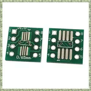70 Chiếc Adapter Ổ Cắm Ban SOP8 Xoay DIP8 SMD Sang DIP IC Adapter Ổ Cắm SOP8 TSSOP8 SOIC8 SSOP8 Board Sang DIP