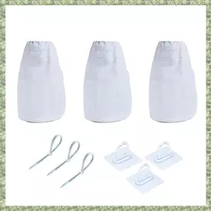 3 Gói Máy Sấy Lỗ Thông Hơi Túi, Bẫy Lint Cho Lỗ Thông Hơi Máy Sấy Ngoài Trời Trong Nhà, Túi Bụi Lint Chụp Lint Và Bụi