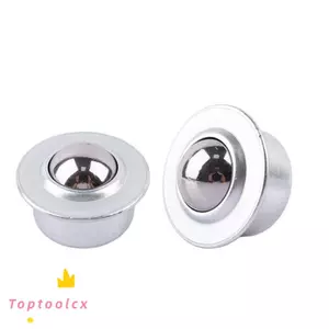 Bánh xe bánh TOPTOOLCX, Bánh xe xoay Mini bằng thép, Bánh ròng rọc CY-H Bánh bi đa năng cho máy móc