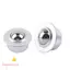 Bánh xe bánh TOPTOOLCX, Bánh xe xoay Mini bằng thép, Bánh ròng rọc CY-H Bánh bi đa năng cho máy móc