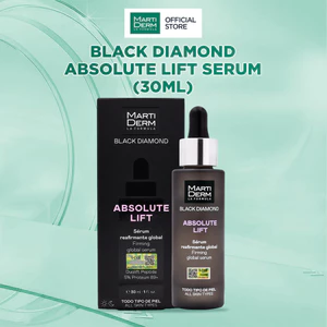 Tinh Chất Dưỡng Ẩm, Hỗ Trợ Săn Chắc Da - MartiDerm Black Diamond Absolute Lift Serum 30ml