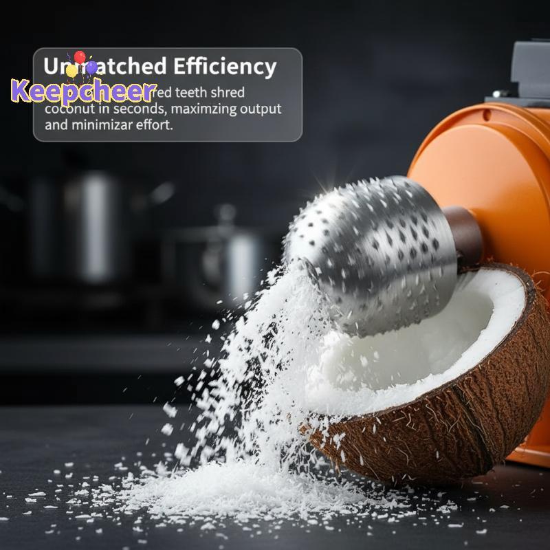 [Keepcheer] Đầu chà dừa bằng kim loại 12mm 14mm Máy hủy tài liệu hạng nặng Dụng cụ cạo dừa hiệu quả Mới