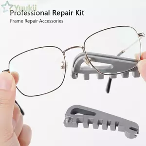Dụng cụ sửa chữa kính YUUKII, Kính mắt đa chức năng Universal Fit Temple Bend, Dụng cụ chuyên nghiệp Bộ dụng cụ cầm tay Bộ khung điều chỉnh miếng đệm mũi thay thế