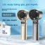 2026 Phong Cách Mới Mini Cầm Tay Im Lặng Cao Gió Quạt Bạo Lực Turbo Quạt 120 Tốc Độ Cao Quạt Sạc USB Di Động