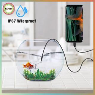 Camera nội soi Android SAFENH 5.5mm, Kính tiềm vọng Micro USB / Type-C 3 trong 1, Chống nước VN