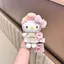 PS1 Sanrio Hello Kitty Plushie Xoăn Hair Chef Series Sang Trọng Túi Búp Bê Charm SP1