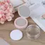 MAKY 7 Phong Cách Rỗng Mỹ Phẩm Sifter Loose Jar Container Puff Box Gương Hộp Đựng VN