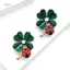 PNPIA- Men Thời Trang Bọ Rùa Bốn Lá Cỏ Ba Lá Thổ Cẩm Dành Cho Nữ Unisex 2 Màu Men Cỏ Và Cánh Cứng Thổ Cẩm Chân Quà Tặng