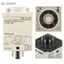 Belleshopp Rơle hẹn giờ trễ 8 chân H3CR-A8 1.2S-300H Điều khiển núm 100-240VAC 100-125VDC