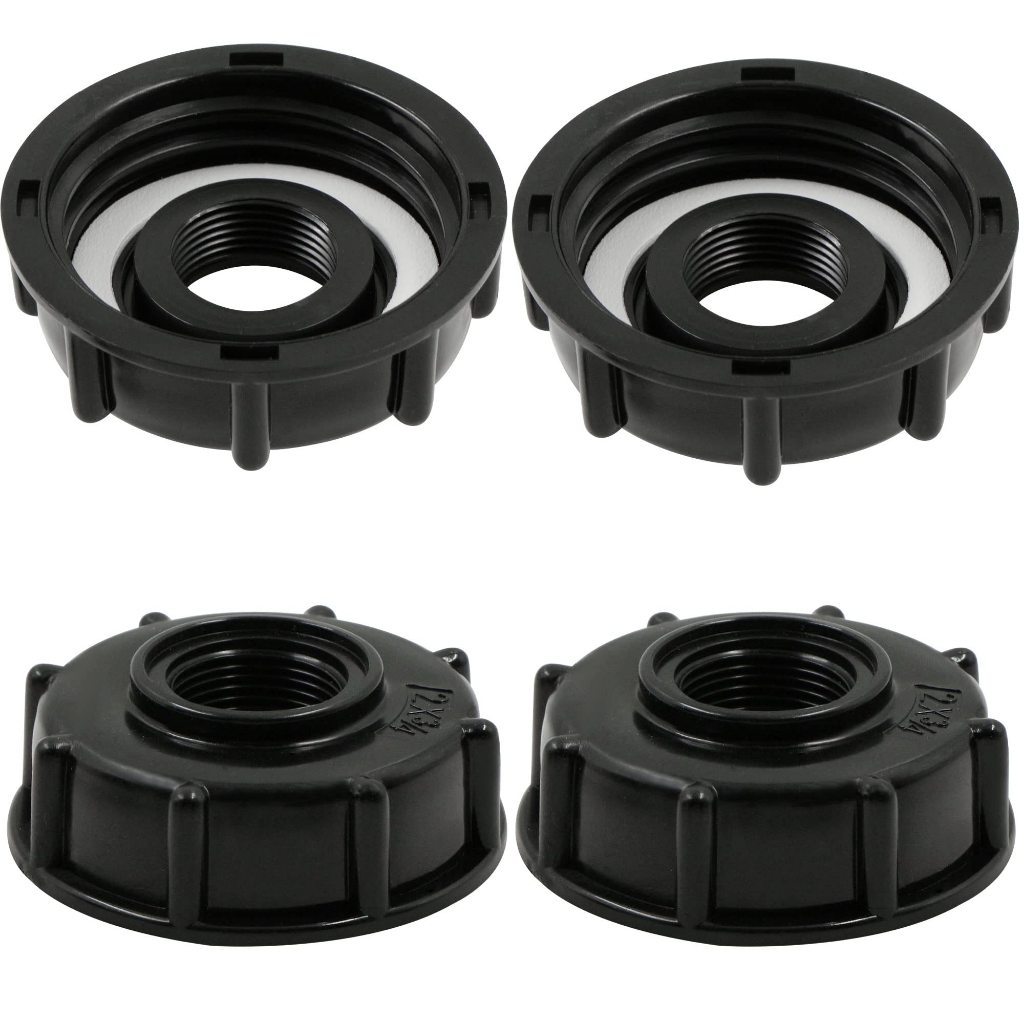 Đầu nối IBC S60x6 sang 1/2 3/4 1 inch - Adapter bồn nước IBC ren thô, phụ kiện tưới cây sân vườn chống rò rỉ