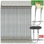 Kẹp cá mập bằng thép không gỉ hai đầu - Kẹp cố định hương - Kẹp cá sấu thanh linh hoạt - Kẹp thẻ giá hàng hóa - Giá đỡ hiển thị bưu thiếp ảnh / Giao hàng miễn phí