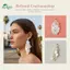 Springevenstar Hình Học Vỏ sel Bông Tai Nâng Cao Đi Biển Kỳ Nghỉ Thời Trang Với Móc Thanh Lịch Springevenstar