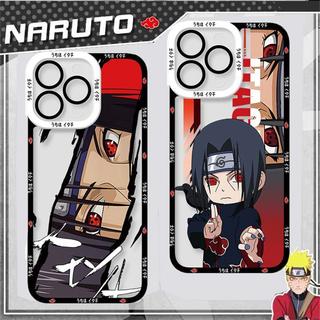 Anime NARUTO Sasuke Obito Hatake Kakashi Ốp Điện Thoại Cho IPhone 15 12 13 14 Pro Max Plus Mềm Trong Suốt Silicon Chống Sốc TPU Trong Suốt Hoạt Hình Xu Hướng Thương Hiệu