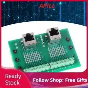 Apill Bảng đột phá kết nối Ethernet Hoạt động dễ dàng Khối đầu cuối RJ45 M2 Tỷ lệ thất bại thấp Tuổi thọ dài Truyền nhanh cho thương mại