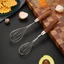 Đồ nội thất Đồ dùng nhà bếp Thép không gỉ 304 Tay cầm bằng gỗ Hướng dẫn sử dụng Máy khuấy Bột Kem Đánh Bánh Tiện ích GZID