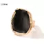LUImo Dầu Lớn Chung Nhẫn Gothic Trang Sức Bohemian Đá Nhẫn Nữ Quyến Rũ SBS