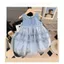 Bé gái (90-140) Mùa hè Phong cách mới Phong cách phương Tây Váy gạc Denim