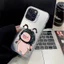 Ốp lưng iPhone hình heo con IMD phù hợp cho iPhone 17 16 15 14 13 12 11 Pro Max Plus X Xr Xs Max 7 8 Plus