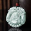 Vòng cổ mặt dây chuyền Phật Maitreya băng cao thời trang cổ điển