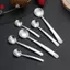 Thìa Gia Vị Inox 304 Thiên Tính Hàn Quốc Thìa Tròn Nhỏ Muỗng Trộn Đánh Bóng Nhà Bếp Bộ Đồ Ăn VN
