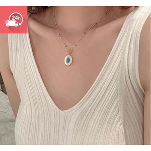 Phụ kiện ngọc trai ngọc trai ngọc trai, vòng cổ cao cấp và thích hợp
