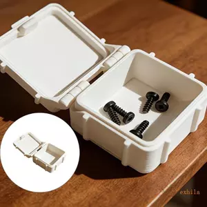 Exhila ABS Case Bộ phận nhỏ Hộp sắp xếp linh kiện điện tử Hạt thủ công