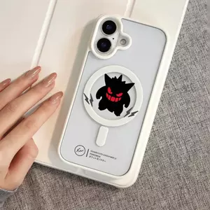 Quỷ đen Thích hợp iPhone 17/16 trường hợp 15/14/Tất cả 13 mô hình mới 1211 hút từ