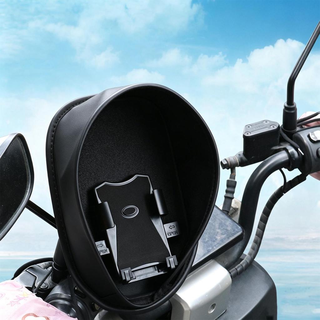 Điện thoại di động Tấm che nắng Chống chói Chống nước Chống trượt Bảo vệ xe máy Tấm che điện thoại di động cho người đi xe đạp pomervn