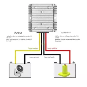 Mô-đun chuyển đổi sử dụng tự làm btsg với đầu ra 12V 17V-65V Giá trị đầu vào Bố trí cáp cho dự án và thiết bị Sử dụng trong công việc