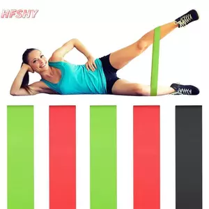 HFSHY 3 Cái / bộ Dây Cao Su Kháng Yoga Thể Hình Dây Co Giãn Pilates Tập Gym Dây Tập Luyện Mở Rộng Đai Thiết Bị Tập Thể Dục VN