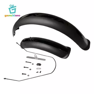 Làm Dày Mở Rộng Xe Đạp Chắn Bùn Bộ Phía Trước Phía Sau Di Động Mudflap Cho Xe Đạp Leo Núi Thiết Bị 20x4.0 Lốp Xe Đạp