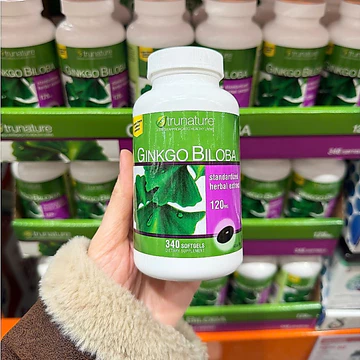 [HÀNG MỸ • ĐỦ BILL] Viên Uống Bổ Não, Tăng Cường Trí Nhớ • TRUNATURE • GINKGO BILOBA