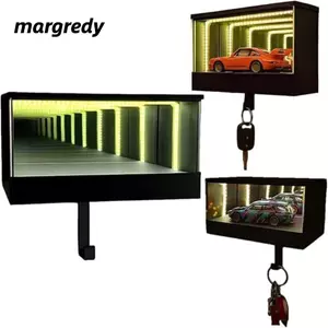 Giá móc chìa khóa ô tô MARGREDY, Lắp đặt dễ dàng Giá đỡ chìa khóa nhà để xe ô tô ngộ nghĩnh, Giá treo tường đa chức năng có giá chìa khóa cửa mở Móc khóa