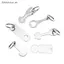 # HB # 1Pc Xe đẩy mua sắm bằng thép không gỉ chống gỉ Móc khóa mã thông báo có thể tái sử dụng cho cửa hàng tạp hóa Sử dụng mua sắm du lịch.