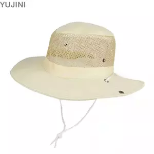 Mũ xô YUJUNI, Mũ câu cá Fordable khô nhanh, Vành rộng di động Chống nắng Mũ chống nắng chống nước Cắm trại